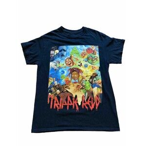 Trippie Redd Shirt Adult Medium Black Short Sleeve Music Hip Hop Adult Casual